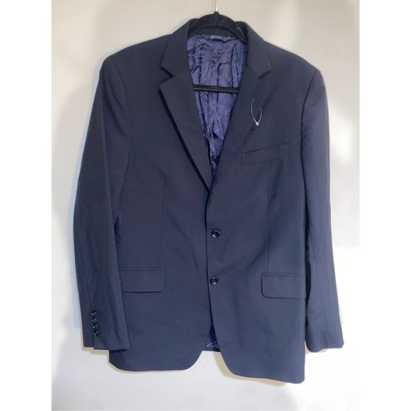Brooks Brothers Traditional Fit Stretch Wool Two-Button 1818 Navy Blazer, Sz 42 - Picture 4 of 13